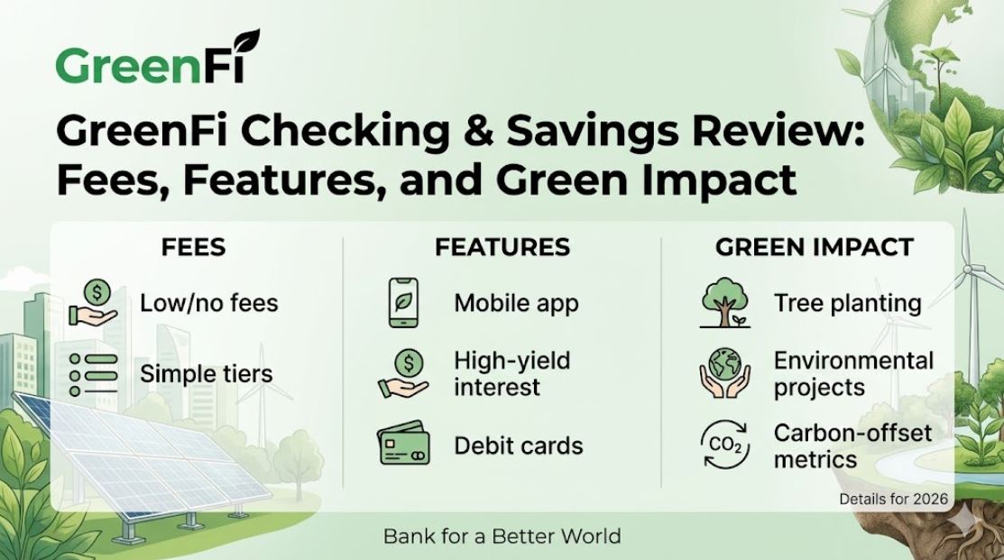 GreenFi Checking & Savings Review: Fees, Features, and Green Impact